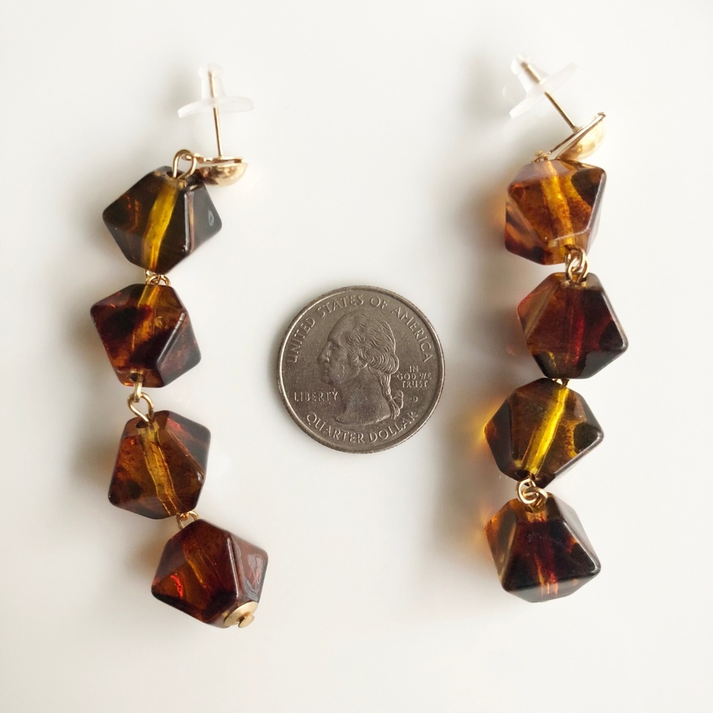 3/$15 NEW Acrylic Drop Earrings - Picture 3 of 5